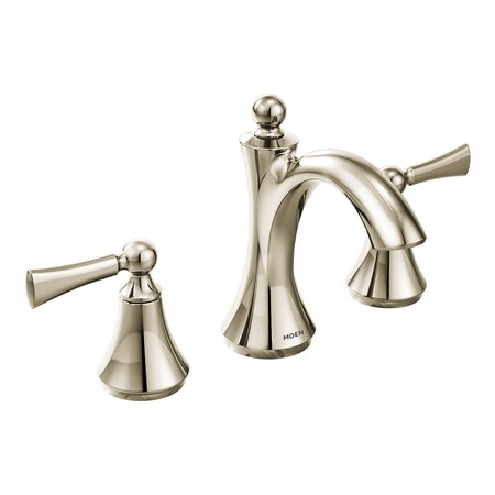 Moen Two-Handle Bathroom Faucet Polished Nickel T4520NL